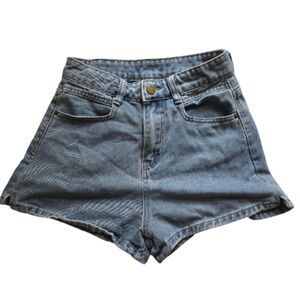 Light Blue Denim Women's Shorts